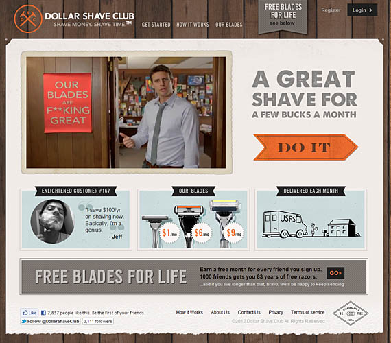 Dollar shave club case study solution image