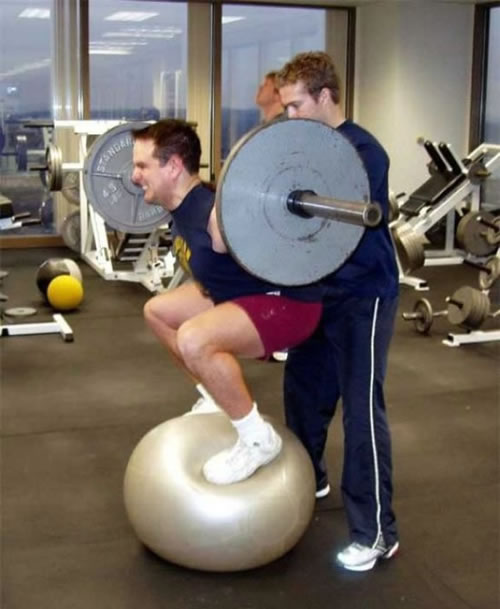 With some of the ridiculous exercises people are doing these days, the injury re-hab market will be booming.