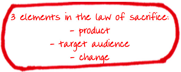 Fitness Marketing Law #13 – The Law of Sacrifice