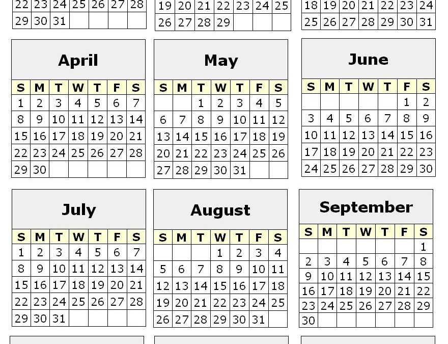 ChiTown Fitness Marketing Calander 2012