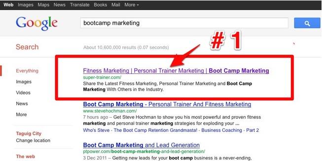 Boot Camp Marketing on Super-Trainer.com Fitness Marketing